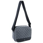 画像1: Jordan Monogram Mini Messenger Dark Smoke Gray  MA0760-G9Q SCKBG Jordan ジョーダン クロスボディ バッグ   【海外取寄】 (1)