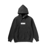 画像1: AKTR LOGO SWEAT PULLOVER HOODIE BLACK 224-027010 BK AKTR アクター パーカー アウトウエア ウエア 秋冬物 【MEN'S】 (1)