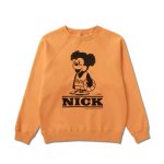 画像1: CARTOON NICK SWEAT CREW NECK ORANGE 224-030010 OR AKTR アクター スウェット アウトウエア ウエア  【MEN'S】 (1)