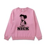 画像1: CARTOON NICK SWEAT CREW NECK PINK 224-030010 PK AKTR アクター スウェット アウトウエア ウエア  【MEN'S】 (1)