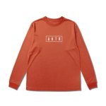 画像1: AKTR LOGO L/S SPORTS TEE RED 224-031005 RD AKTR アクター ロング　Tシャツ ウエア 秋冬物 【MEN'S】 (1)