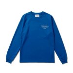 画像1: KIDS AKT LOCAL L/S SPORTS TEE BLUE 224-049005 BL GS AKTR アクター ロング　Tシャツ ウエア 秋冬物 【BOY'S】 キッズ アパレル (1)