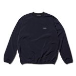 画像1: BASIC PULLOVER SHOOTING SHIRTS BLACK 524-008010 BK AKTR アクター Tシャツ ウエア  【MEN'S】 (1)