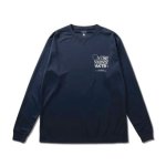 画像1: FEEL FREE L/S SPORTS TEE NAVY 124-045005 NV AKTR アクター ロング　Tシャツ ウエア 秋冬物 【MEN'S】 (1)