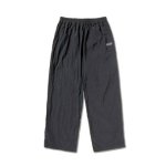 画像1: WARM UP BALLOON PANTS BLACK 224-104020 BK AKTR アクター Pants パンツ ウエア 秋冬物 【MEN'S】 (1)