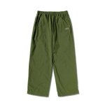 画像1: WARM UP BALLOON PANTS OLIVE 224-104020 OL AKTR アクター Pants パンツ ウエア 秋冬物 【MEN'S】 (1)