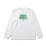 画像1: YIN-YANG L/S SPORTS TEE WHITE 224-101005 WH AKTR アクター ロング　Tシャツ ウエア 秋冬物 【MEN'S】 (1)