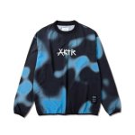 画像1: BORDERLESS PULLOVER SHOOTING SHIRTS BLACK/BLUE 125-001010 BKxBL AKTR アクター Tシャツ ウエア  【MEN'S】 (1)