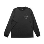 画像1: CHOOSE YOURSELF L/S SPORTS TEE  BLACK 125-002005 BK AKTR アクター ロング　Tシャツ ウエア 秋冬物 【MEN'S】 (1)