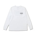 画像1: CHOOSE YOURSELF L/S SPORTS TEE  WHITE 125-002005 WH AKTR アクター ロング　Tシャツ ウエア 秋冬物 【MEN'S】 (1)