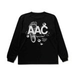 画像1: xSPORTY AAC GRAPHIC SPORTS L/S TEE BLACK 224-074005 BK AKTR アクター ロング　Tシャツ ウエア 秋冬物 【MEN'S】 (1)