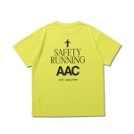 画像1: xSPORTY AAC SR SPORTS S/S TEE YELLOW 224-080005 YL AKTR アクター Tシャツ ウエア  【MEN'S】 (1)