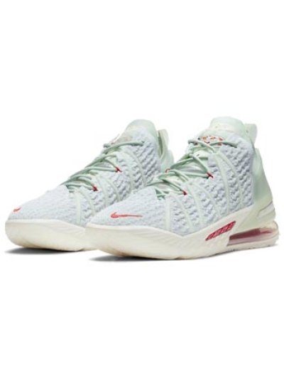 画像1: Lebron 18  Empire Jade Pure Platinum/University Red DB7644-002 Nike ナイキ シューズ  レブロン ジェームス 【海外取寄】