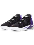 画像2: Lebron 18  Lakers Black/Metallic Gold/Purple/White CQ9284-004 Nike ナイキ シューズ  レブロン ジェームス【海外限定】 (2)