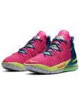 画像2: Lebron 18  Los Angeles By Night Pink/Multi DB7644-600 Nike ナイキ シューズ  レブロン ジェームス 【海外取寄】 (2)