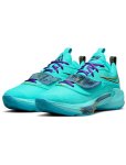 画像2: Zoom Freak 3 D.Turquoise/Melon Tint/Thunder Blu/Blk DA0695-400 Nike ナイキ フリーク　ヤニス シューズ   【海外取寄】 (2)