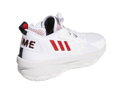 画像1: Dame 8 White/Red GY0384 Adidas アデイダス デイミアン・リラード シューズ   【海外取寄】