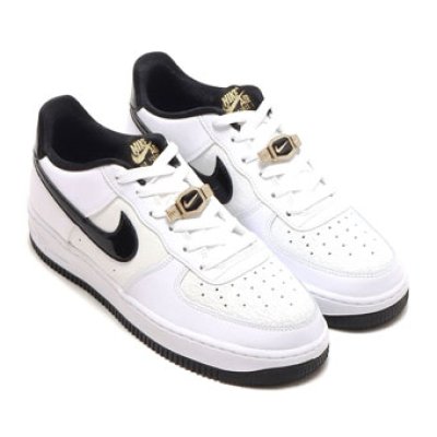 画像1: Air Force 1 Low  LV8 GS White/Black DQ0300-100 Nike ナイキ シューズ   【海外取寄】【GS】キッズ