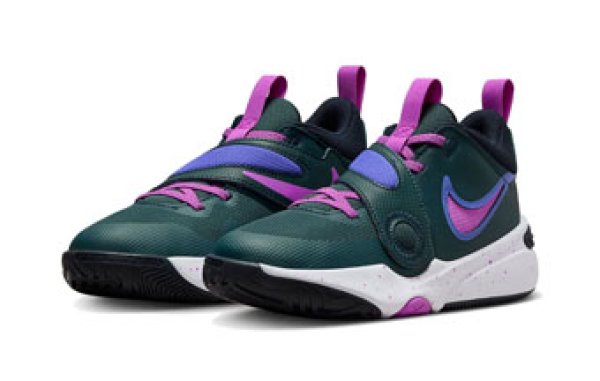 Team Hustle D11 GS Green/Purple DV8996-300 Nike ナイキ シューズ