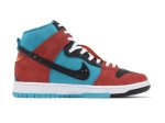 画像2: Di'Orr Greenwood ×　SB Dunk High  QS Turquoise Blue/Black/Orange FQ1775-400 Nike ナイキ シューズ   【海外取寄】 (2)