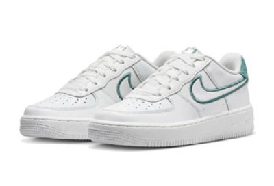 画像1: Air Force 1 LV8 3 GS White/Green FZ2008-100 Nike ナイキ シューズ   【海外取寄】【GS】キッズ