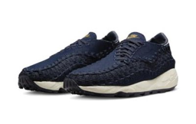 画像1: Wmns AIR FOOTSCAPE WOVEN Obsidian/White HF1759-400 Nike ナイキ シューズ   【海外取寄】【WOMEN'S】