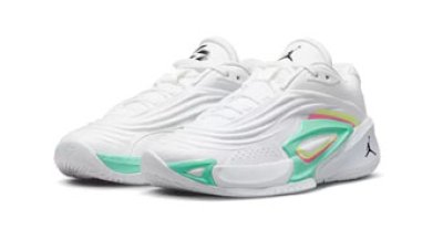 画像1: JORDAN LUKA 3 GS Photo Finish White/Green Glow HQ5058-107  Jordan ジョーダン ルカ・ドンチッチ シューズ   【海外取寄】【GS】キッズ