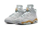 画像2: Wmns Air Jordan 6 Retro Pearl Gray/Gold DQ4914-074 Jordan ジョーダン シューズ   【海外取寄】【WOMEN'S】 (2)