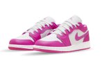 画像2: Air Jordan 1 Low GS Fire Pink/White FV8486-600 Jordan ジョーダン シューズ   【海外取寄】【GS】キッズ (2)