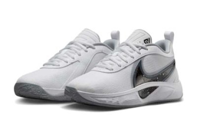 画像1: Giannis FREAK 6 GS  White/Gray/Black FQ7378-101 Nike ナイキ ヤニス　フリーク   シューズ   【海外取寄】【GS】キッズ