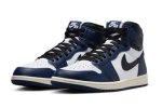 画像2: Air Jordan 1 High Retro OG MidNight Navy/Black/White DZ5485-401 Jordan ジョーダン シューズ   【海外取寄】 (2)