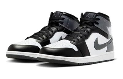 画像1: Air Jordan 1 Mid  Black/Gray/White DQ8426-001 Jordan ジョーダン シューズ   【海外取寄】