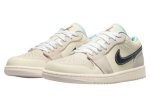 画像2: Wmns Air Jordan 1 Low Sanddrift Sand/Black/Blue HQ3440-101 Jordan ジョーダン サンドドリフト シューズ   【海外取寄】【WOMEN'S】 (2)