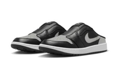 画像1: AIR JORDAN 1　Low Golf MULE  Shadow Black/Gray FJ1214-003 Jordan ジョーダン ミュール　スリッポン シューズ   【海外取寄】