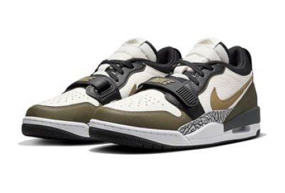 画像1: Air Jordan Legacy Low 312 Sail/Black/Gray/Olive CD7069-120 Jordan ジョーダン シューズ   【海外取寄】