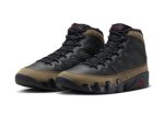 画像2: Air Jordan 9 Retro Black/Olive HV4794-030 Jordan ジョーダン レトロ シューズ   【海外取寄】 (2)