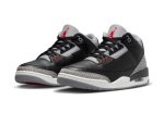 画像2: Air Jordan 3 Retro OG "Black Cement" Black/Fire Red/Cement Grey/Sail DN3707-010 Jordan ジョーダン シューズ   【海外取寄】 (2)