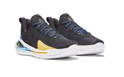 画像1: CURRY 12　GS Dub Nation Black/Blue/Yellow 3028197-001 UnderArmour アンダーアーマー シューズ  ステフォン カリー 【海外取寄】【GS】キッズ