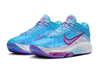 画像1: Air Zoom G.T. HUSTLE 3 PAIGE BUECKERS Blue/Grape HJ7677-900 Nike ナイキ ハッスル シューズ   【海外取寄】