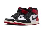 画像2: Air Jordan 1 High Retro OG Black Toe Reimagined White/Black/Red DZ5485-106 Jordan ジョーダン つま黒 シューズ   【海外取寄】 (2)