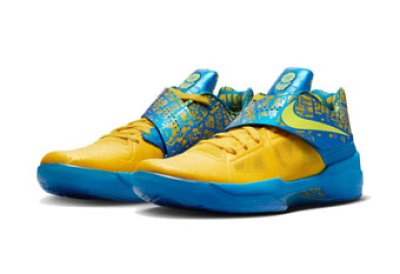 画像1: KD 4 Scoring Title  Blue/Lemon FZ5916-400 Nike ナイキ シューズ  ケビン デュラント 【海外取寄】