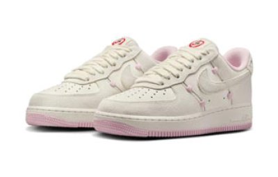 画像1: Wmns Air Force 1 Low Valentine's Day White/Pink HV5992-111 Nike ナイキ バレンタインデー シューズ   【海外取寄】【WOMEN'S】