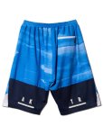 画像2: RIPPLE FLOW SHORTS BLUE 119-004002 BL AKTR アクター Shorts ショーツ バスパン ウエア  【MEN'S】【SALE商品】 (2)