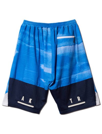 画像1: RIPPLE FLOW SHORTS BLUE 119-004002 BL AKTR アクター Shorts ショーツ バスパン ウエア  【MEN'S】【SALE商品】