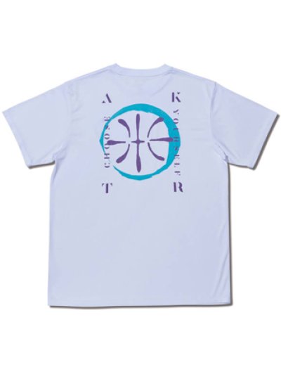 画像1: DRAWING BASKETBALL TEE WHITE 121-004005 WH AKTR アクター Tシャツ ウエア  【MEN'S】