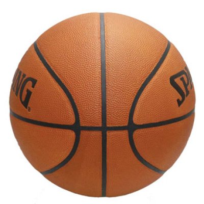 画像1: オフィシャル レザー ゲームボール 7号球 Brown 77-015Z Spalding スポルディング ボール  【SALE商品】