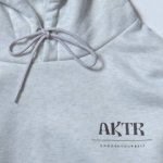 画像2: BREEZE LOGO SWEAT PARKA GRAY 221-063010 GY AKTR アクター パーカー アウトウエア ウエア 秋冬物 【WOMEN'S】アパレル (2)