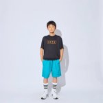 画像2: KIDS AKTR LOGO SPORTS TEE BLACK 222-056005 BK GS AKTR アクター Tシャツ ウエア  【BOY'S】 キッズ アパレル (2)