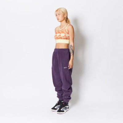 画像1: DESERT DAISY CROP TOP ORANGE 222-079001 OR AKTR アクター ノースリーブ タンクトップ ウエア  【WOMEN'S】アパレル