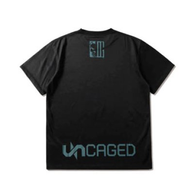 画像1: UNCAGED SPORTS TEE BLACK 223-058005 BK AKTR アクター Tシャツ ウエア  【MEN'S】